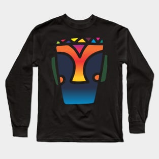 Classic Hawaii tiki Long Sleeve T-Shirt